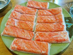 招牌生食蟹肉-东镇老火锅(长春路首店)