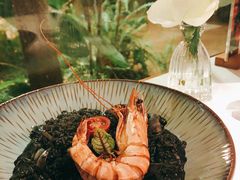 鲜墨鱼蛤蜊烩饭-IL Forno 意坊·意大利餐厅(花园店)