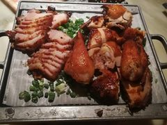 绿茶烤鸡烤肉合拼-绿茶餐厅(广州天河城店)