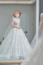 -桃子造型婚纱礼服(凤起广场店)