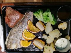 烤海鲈鱼·牛排拼盘-必胜客(百联又一城店)