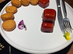 玫瑰鹅肝-揽季锅物会.福建黄鱼.海鲜姿造(五四路店)