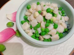 豌豆鲜虾仁-杭州西湖柳莺里酒店·闻莺厅