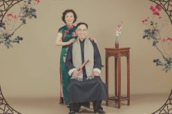 -时光纪亲子全家福照相馆(静安店母女写真父母纪念照)