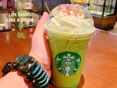 漫樱白桃风味茶拿铁-星巴克(深圳龙华人民北店)
