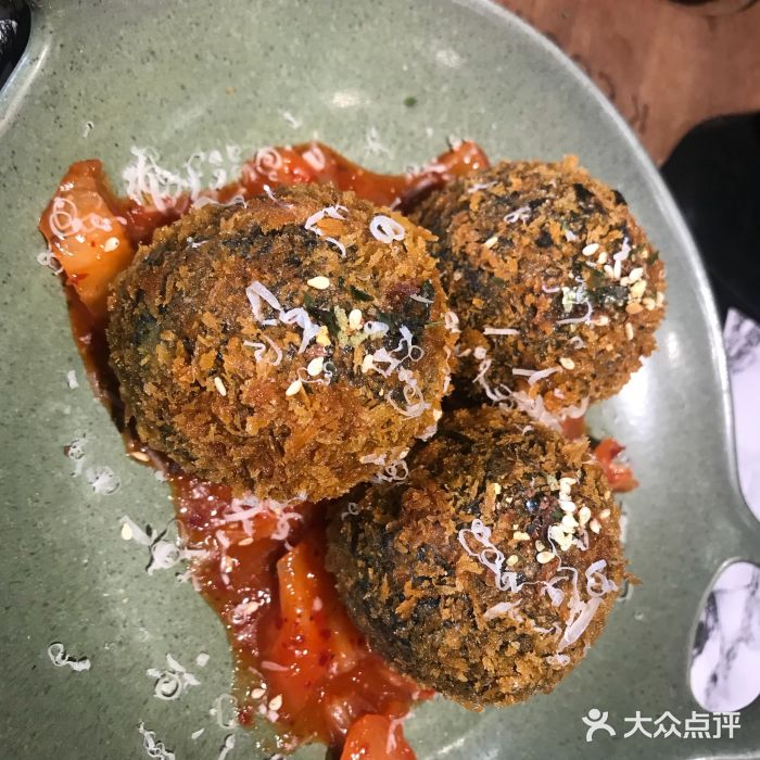 KCOOKING概念韩餐(世茂52+店)墨鱼芝士饭团图片