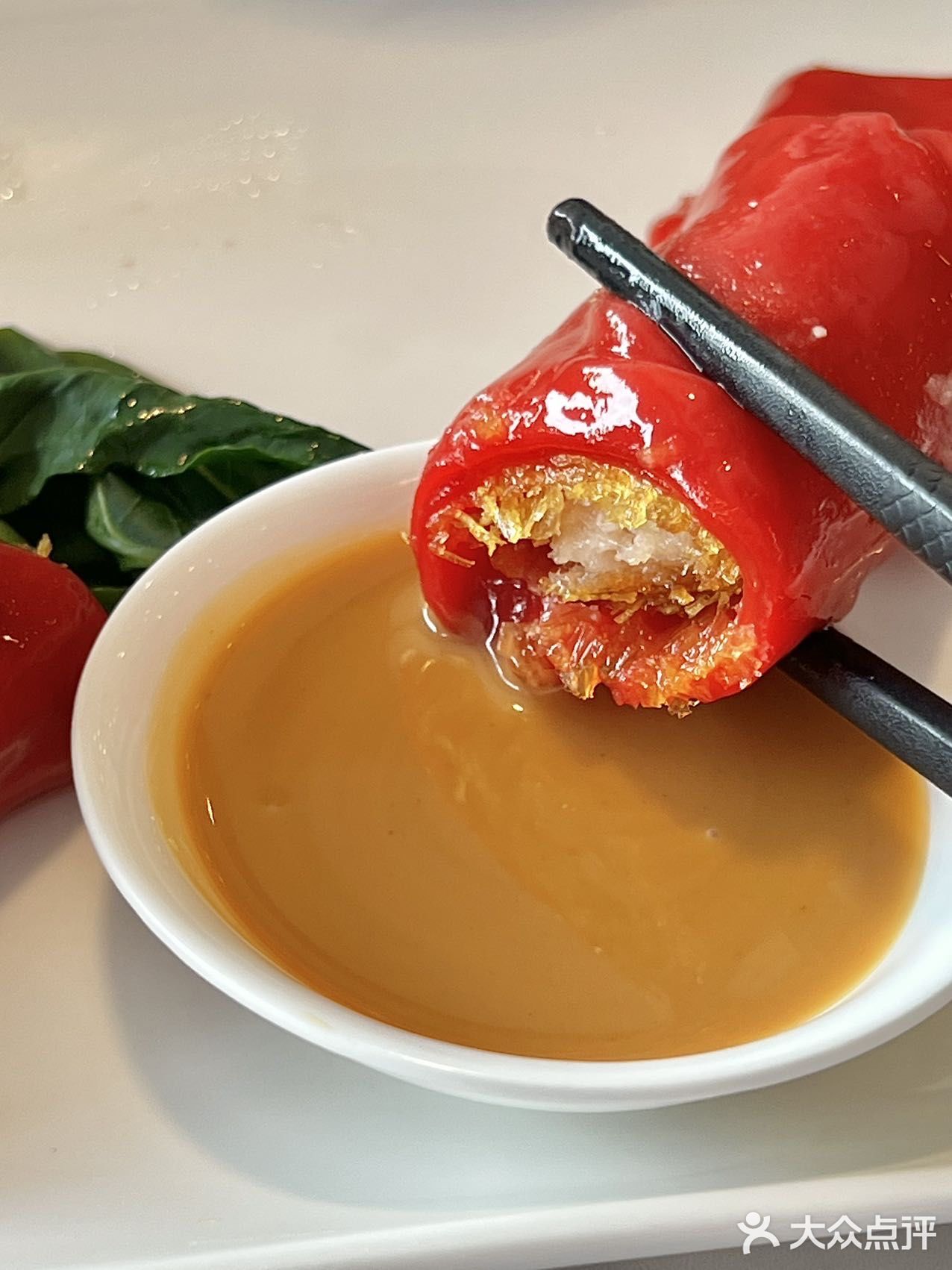 红米肠蘸花生酱谁懂啊！大吃一口！