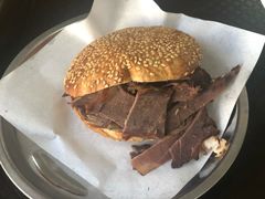 烧饼夹牛肉-老四烧饼铺(丽源路店)