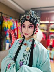 -胭脂猫京剧摄影