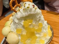 哈密瓜绵绵冰-糖糖屋•糖水•雪花冰店(时尚天河店)