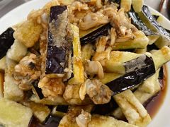 蛤蜊肉拌茄子-华春餐馆(鱼山路店)