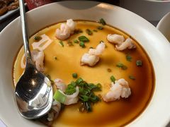 虾仁蒸水蛋-北京老铺烤鸭(老城根店)
