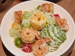 芒果鲜虾沙拉-沛家·西餐Brunch·直火料理