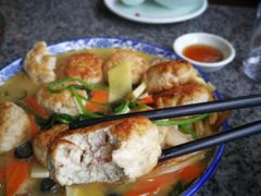 农家豆腐圆-天台徐家小吃