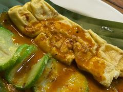 烤包漿豆腐-杨合林啊兰烤鱼