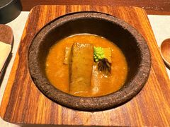 羊肚菌烧黑豆腐-无味舒食(思南公馆店)