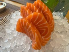 三文鱼刺身-林妈妈村·日式料理(宝山万达店)