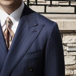 点击看大图 -怒马会 全麻衬西装高级定制