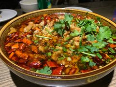 水煮肉片-大京园海鲜烧烤(东城路店)