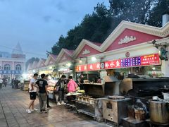 -布尔津河堤夜市