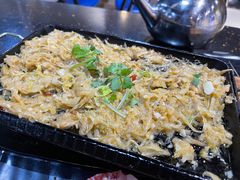 铁板酸菜-丹东丛炟海鲜烧烤(江艺路店)