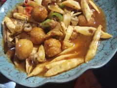 -东来菜馆•手抓海鲜家常菜•海鲜锅贴(鸽子窝店)