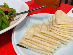 螺丝椒小炒肉配饼-荷风细雨·中国茶宴(碧云店)