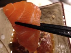 三文鱼刺身-赤坂亭M9和牛烧肉·日料398放题(万达店)