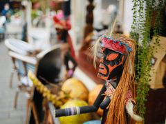 -海口骑楼小吃街