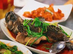 葱油蒸鲈鱼-十三姨工厨顺德美食·宴会·团餐(天河北路店)