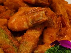 蛋黄沙虾焗南瓜-仑头海鲜城(仑头环村南路店)