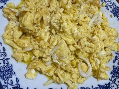 银鱼炒蛋-呼吸森林·生态农庄农家乐私房菜