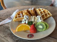 水果冰淇淋松饼-Maan coffee漫咖啡(1905店)
