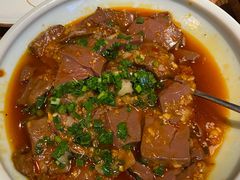 葱椒炝嫩猪肝-老灶味道·本帮菜(昌平路店)