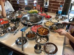自助取餐区-憨铁匠老火锅(龙岗万科里店)