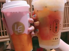 腮红脏脏茶-LELECHA乐乐茶(上海五角场万达广场店)