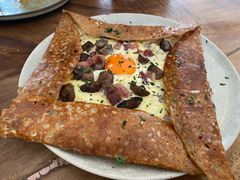 鸡蛋蘑菇熏肉荞麦可丽饼-RAC BAR(安福路店)