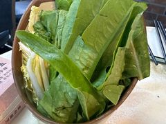 娃娃菜麦菜生菜-猪三哥肥肠鸡川菜小炒