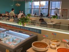 -绿岛港轩海鲜烤肉涮锅自助餐厅