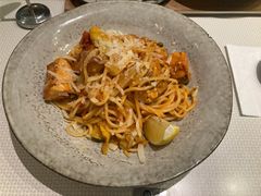 意式细面配烟熏三文鱼节瓜-BAKER&SPICE(安福路店)
