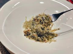 干巴菌蟹肉炒金勾翅-潮汕味道·煮海餐厅(金麟大厦店)