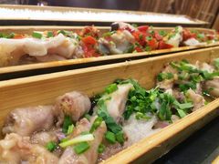竹筒剁椒蒸鱼头-胡须哥网红竹筒菜
