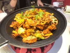 干锅牛蛙-渝蛙馆(新百店)