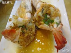 青岛&nbsp;034蒜茸开边虾-海岛渔村大酒店(云霄路店)