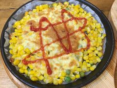 料理烤芝士玉米粒-老东镇啤酒屋海鲜加工·蒸汽海鲜·海鲜烧烤(台东店)