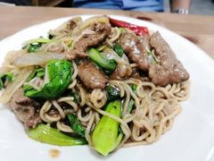 沙茶牛肉炒面-光头匠