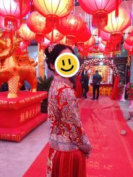 -桃子造型婚纱礼服(凤起广场店)
