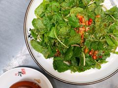 水豆豉拌薄荷-蔼若春.传承三十年云南菜(金碧公园店)