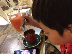 传统红丝绒蛋糕-小时光咖啡馆(开森度假森林店)