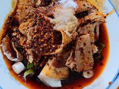 蒜泥白肉-温记府廟豆汤饭·始于1955年(海椒店)